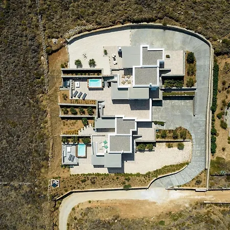 Villa Rising Moon With Sea View & Mini Pool Near Naousa Molos (Paros)