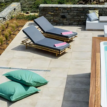 Villa Rising Moon With Sea View & Mini Pool Near Naousa