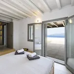 Rising Moon Villa With Sea View & Mini Pool Near Naousa Molos (Paros)