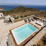 Rising Moon Villa With Sea View & Mini Pool Near Naousa * Molos (Paros)
