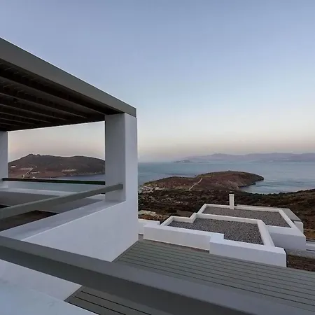 Rising Moon Near Naousa And The Molos (Paros)